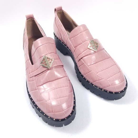 Antonio Melani Pink Loafers women's shoes size 11 - Picture 3 of 11
